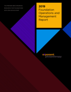 Icon of 2019 Exponent Philanthropy Operations Report